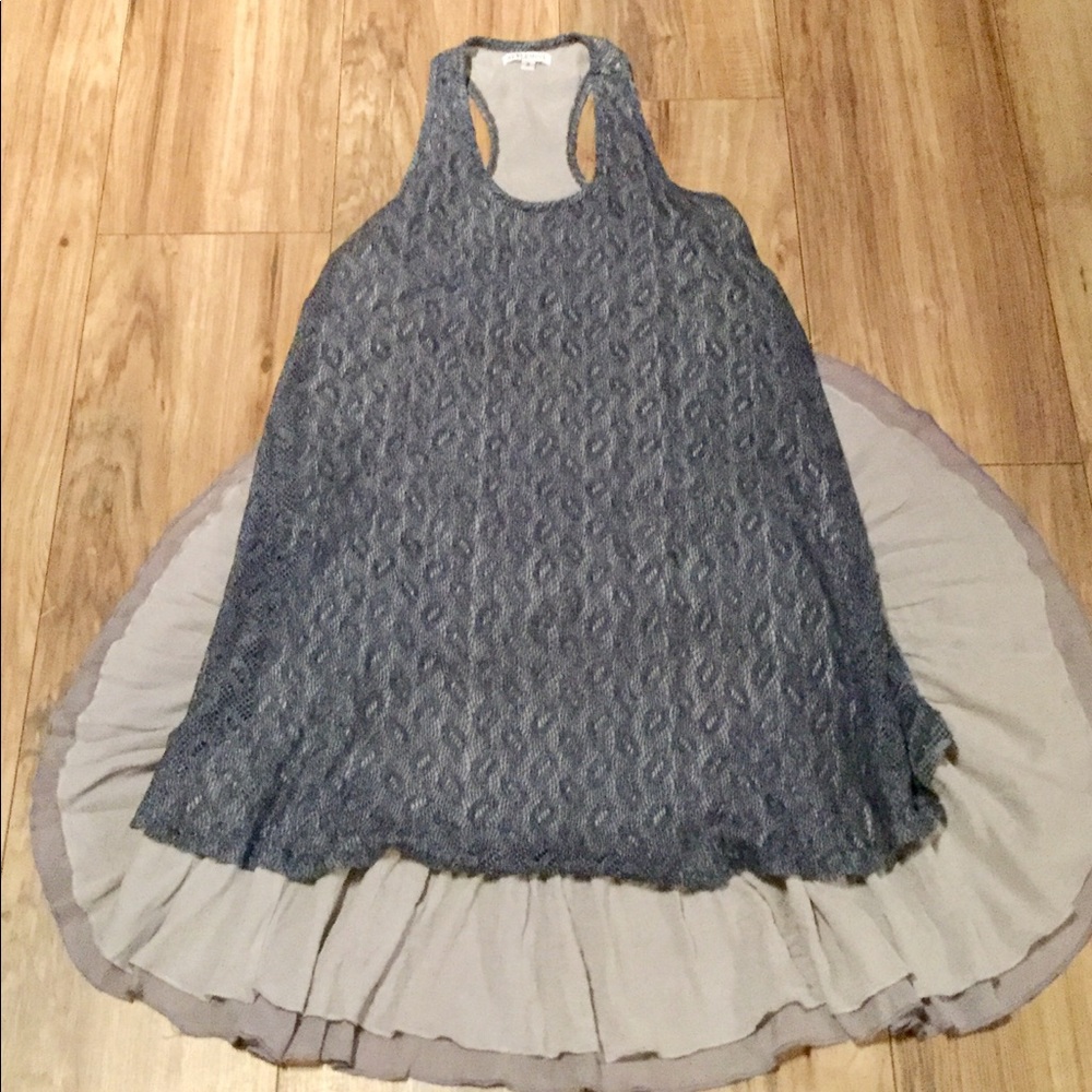 Boho ruffled dress